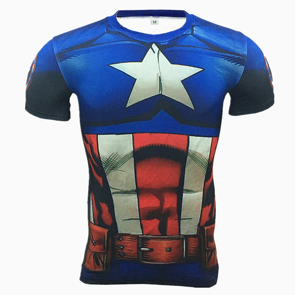 Superhero Fitness Shirts